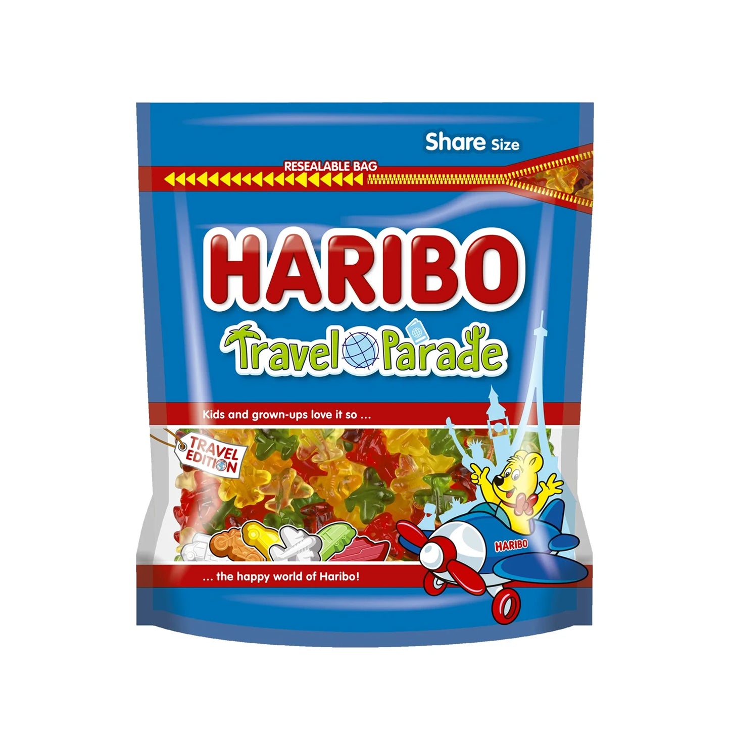 Haribo Travel Parade Pouch 220 Gr