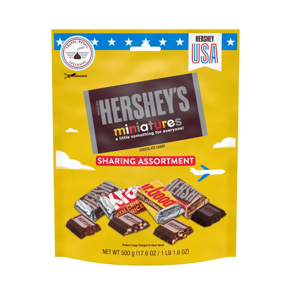 Hershey's Asst Mini Pouch 500 Gr