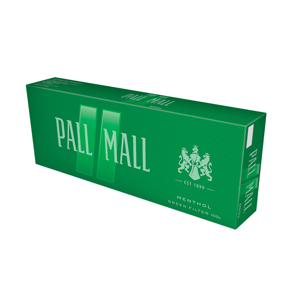 Pall Mall Menthol Green Filter 100 Box 200