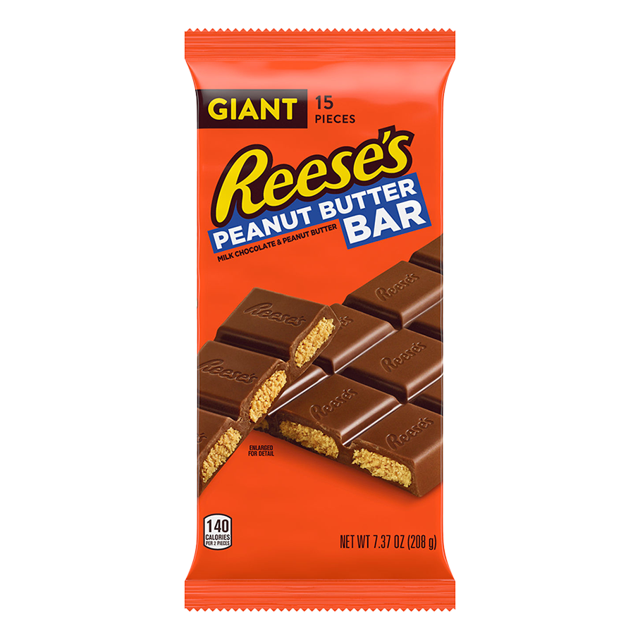 Reese's Giant Peanut Butter Bar 208 Gr