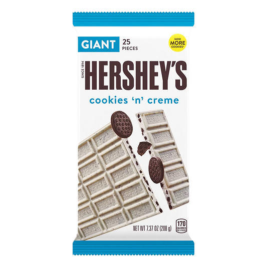 Hershey's Cookies 'N' Creme Giant Bar 208 Gr