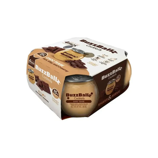 BuzzBallz Choc Tease 4-Pack 20 Cl