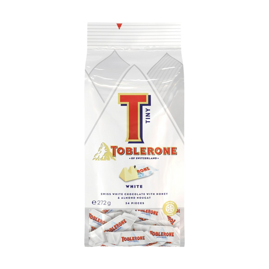 Toblerone Tiny White Bag Pouch 272 Gr