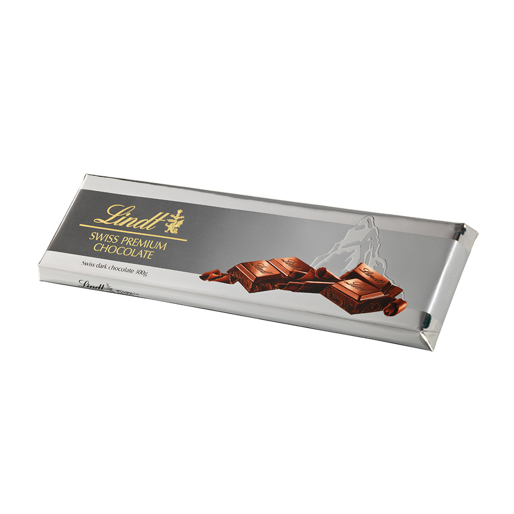 Lindt Silver Surfin/Dark Tablet 300 Gr