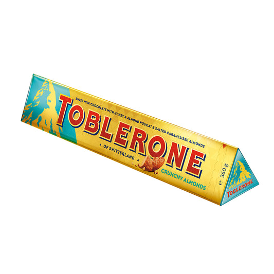 Toblerone Crunchy Almond Bar 360 Gr