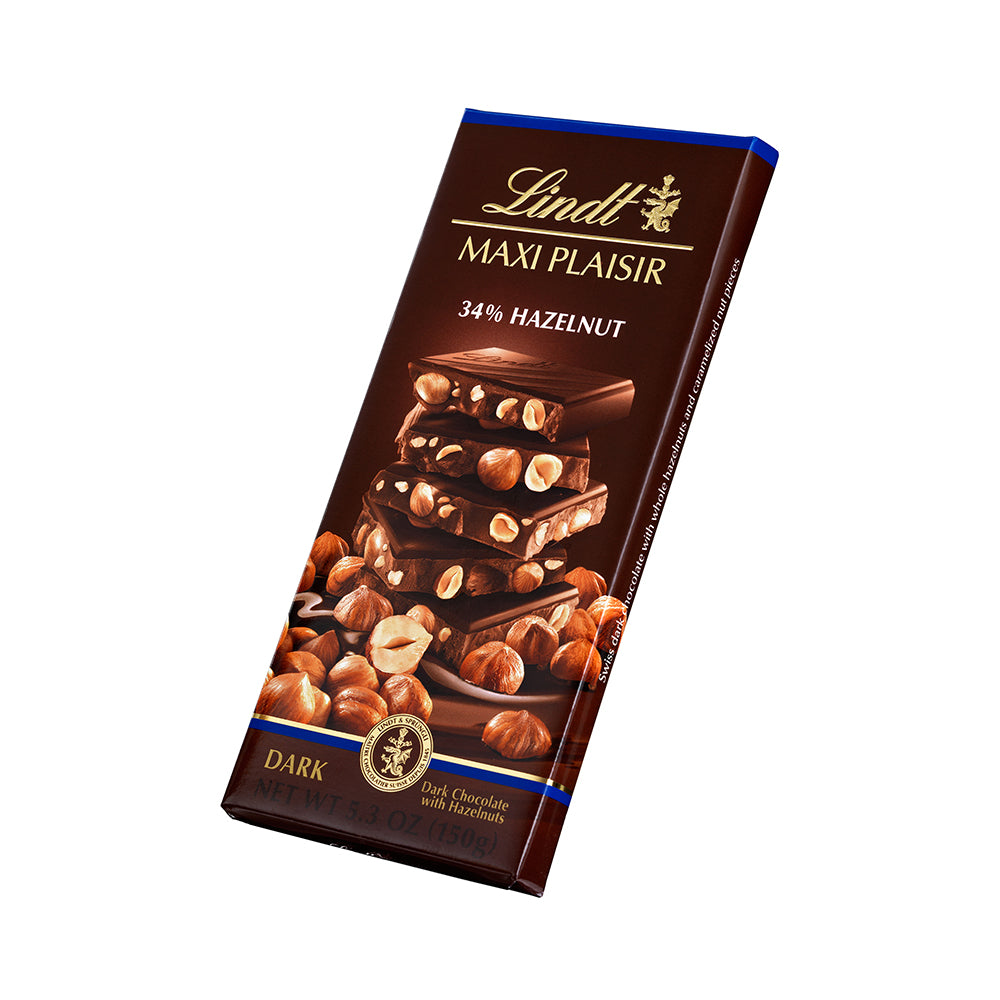 Lindt Maxi Pleasure Dark Hazelnut 150 Gr